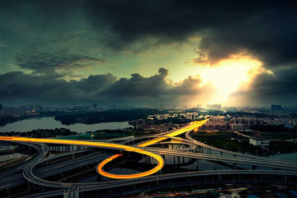 Use white text on dark images